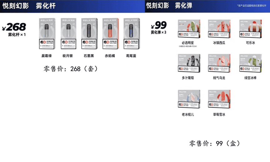 relx悦刻一代二代三代四代五代的区别-文章实验基地