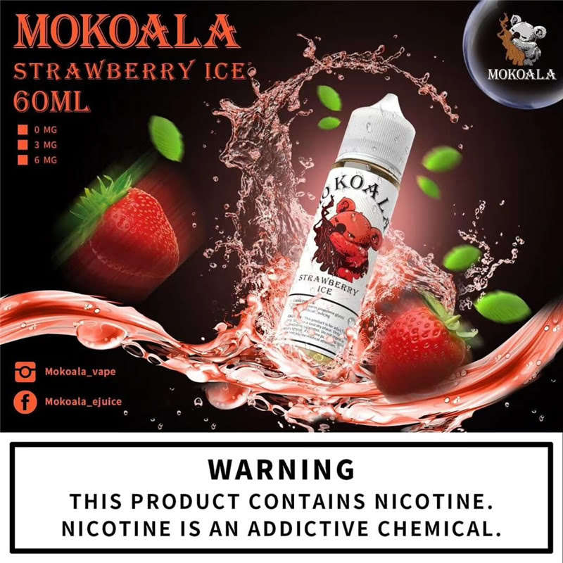 莫考拉 Mokoala 60mL水果冰沙大烟烟油