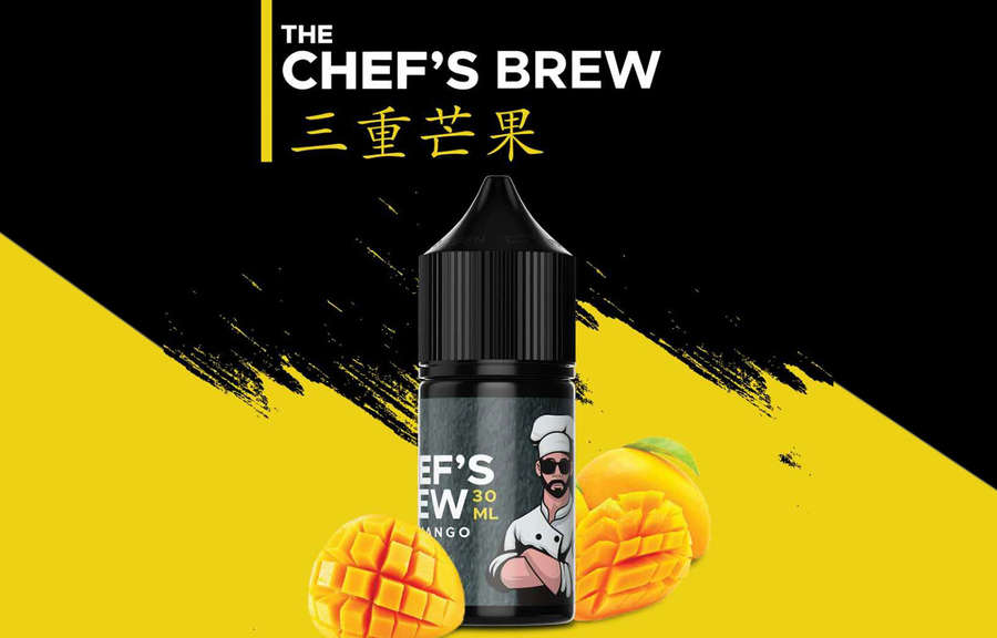 厨师佳酿·三重芒果系列 CHEF’S BREW 丁盐30mL小烟烟油口味介绍