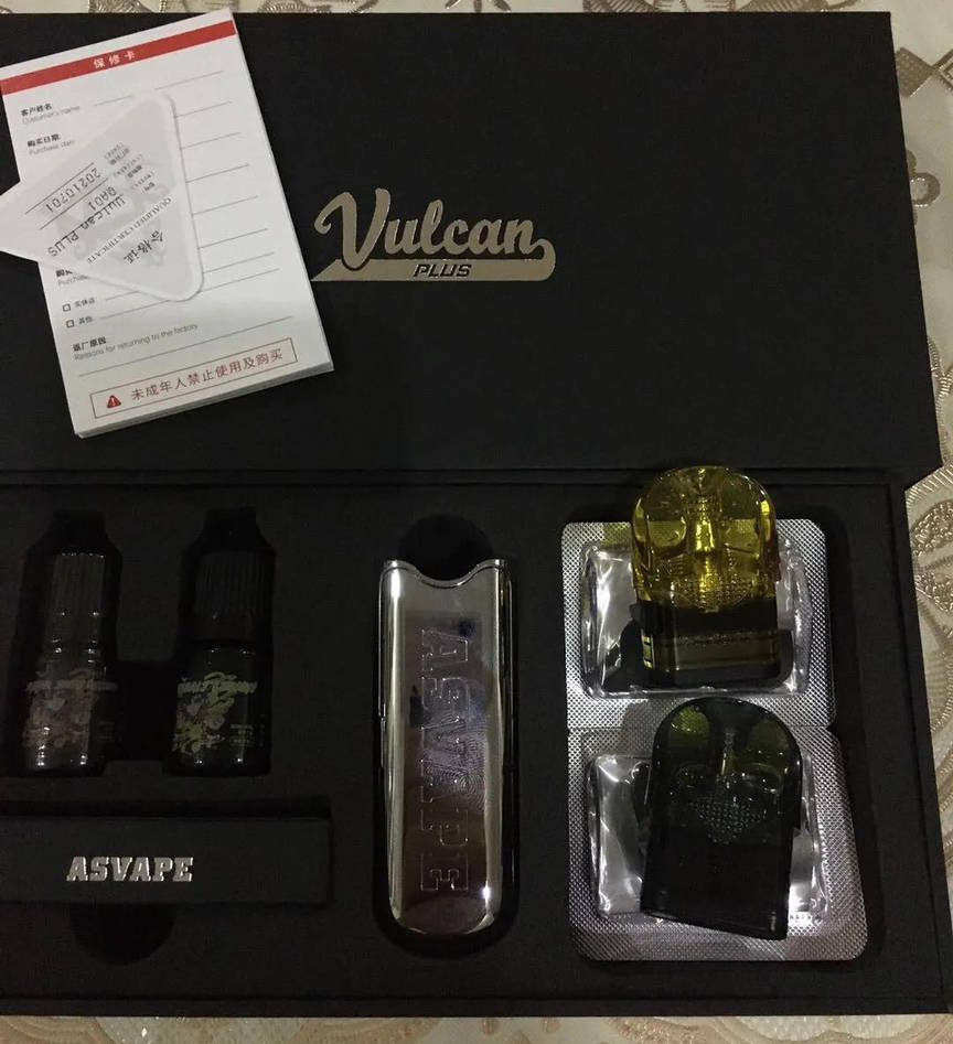 ASVAPE 火神Plus注油式电子烟开箱实物评测介绍